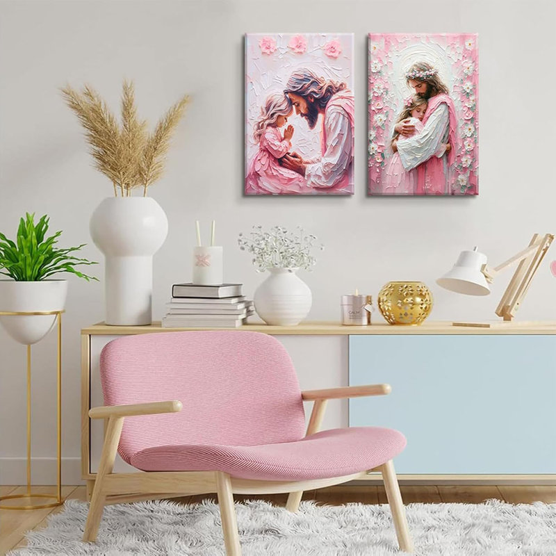 2 Piece Wrapped Canvas Print, 40cm H x 30cm W
