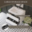 Meuble-lavabo flottant mural avec lavabo en résine et rangement-2109870083