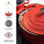MasterClass Cast Aluminum Round Casserole-124594725-124594726