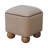 Rexine Upholstered Ottoman