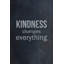 "Kindness changements" - reproduction d'art textuel sur toile-32784418