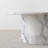 Asherville 40" Faux Marble Round Pedestal Coffee Table