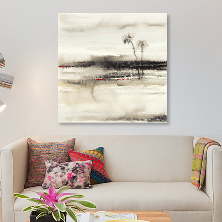 «Solstice III», reproduction sur toile, H 12 po x l 12 po x P 0,75 po, Pas de tapis, Toile tendue