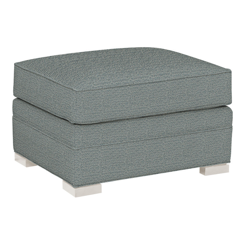 Repose-pieds 28 "American Bungalow, Cobalt Tuck, Casablanca