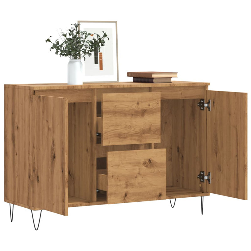 Alixe 104cm Sideboard, Artisan Oak