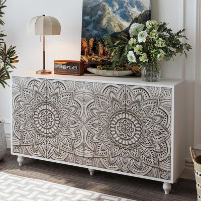 Buffet 60 po 3D Boho Mandala