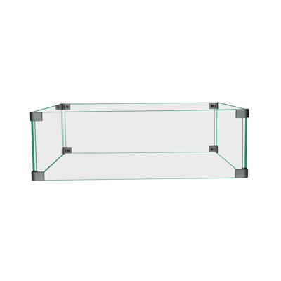LSI Square Fire Pit Flame Guard