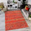 Flonard Area Rug in Red
