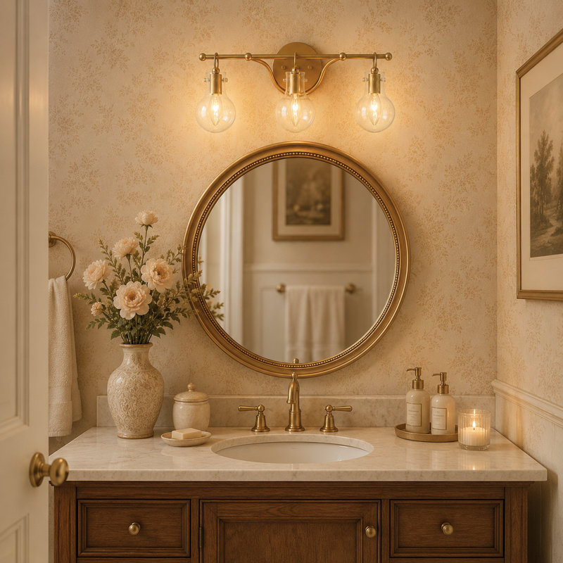 Sia 3 - Light Dimmable Bathroom Vanity Light, 3