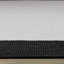 Tapis à bordure intérieur crème, noir et contemporain de 8 pi x 11 pi (7 pi 10 po x 11 pi 2 po) de Branch Branch-1087390228