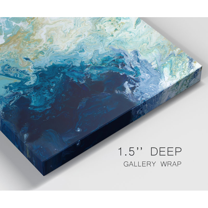 " Ocean Flow ", 27" H x 18" W x 1" D
