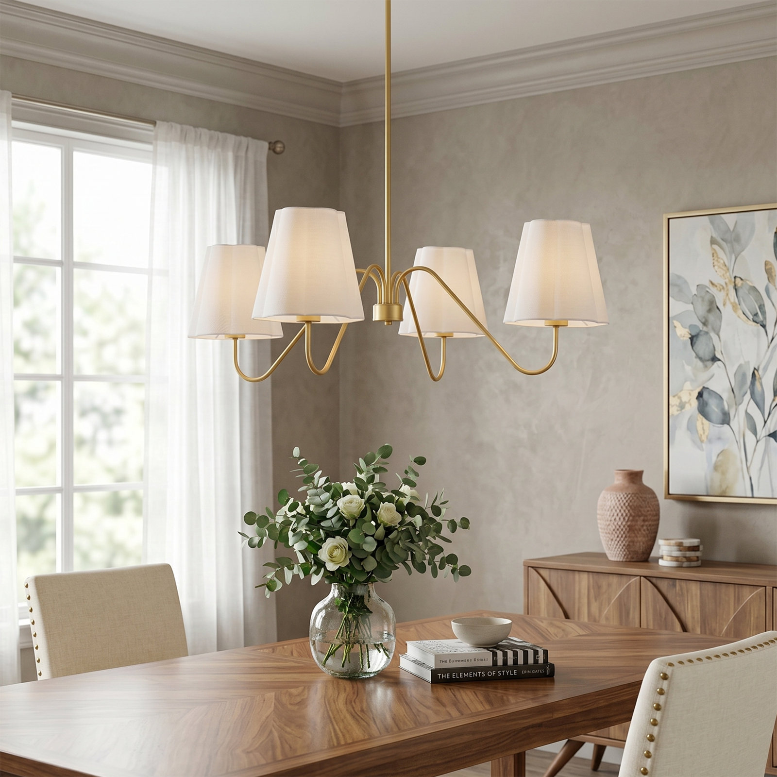 Selda 4-Light Chandelier