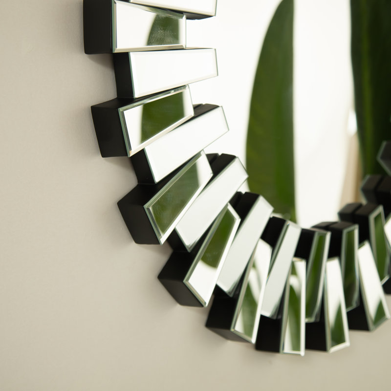 Miroir mural 32 po avec cadre en polyuréthane 32 po