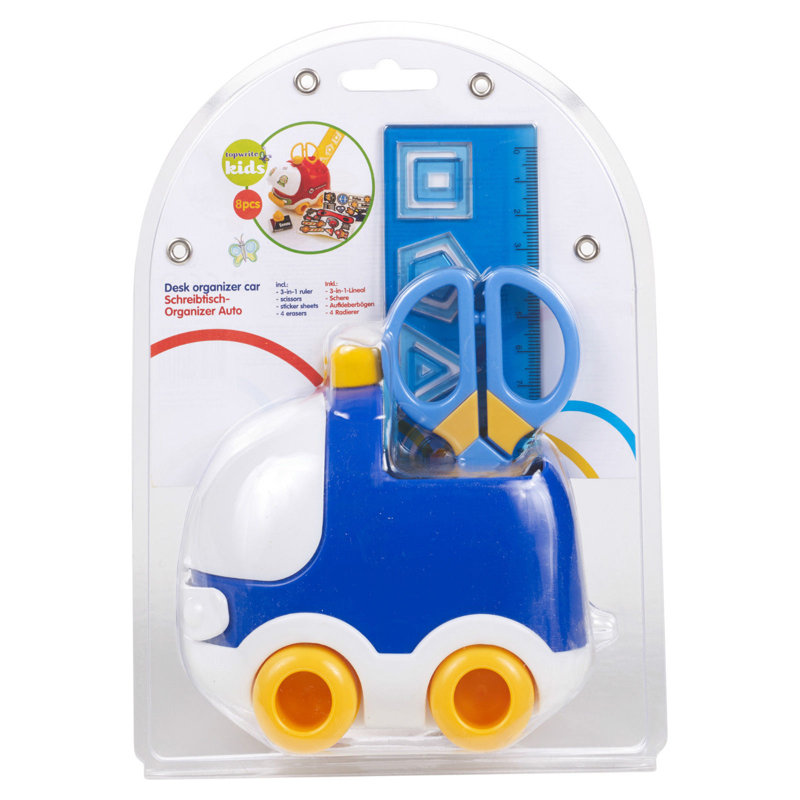 Plastic Desk Organiser Set