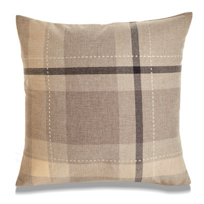 Manhattan Check Checkered Reversible Pillow Cover
