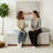 Modern 60" Chenille Weave Upholstered Storage Bench with Hidden Lift Top-1470266712