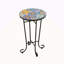 Table d'appoint de patio avec tablette
