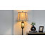 Lampe sur pied en laiton antique avec veilleuse 65,8 pi Louann