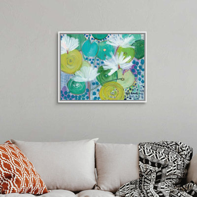 Reproduction d’art sur toile, « lilas Song » par Kait Roberts