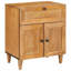 50cm W Solid Wood Bedside Table-596448020
