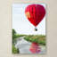 « hot air balloon », reproduction sur toile tendue-24687467
