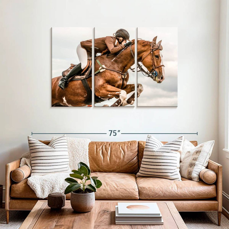 Sireci Equestrian Show Jumping, 36" H x 57" W