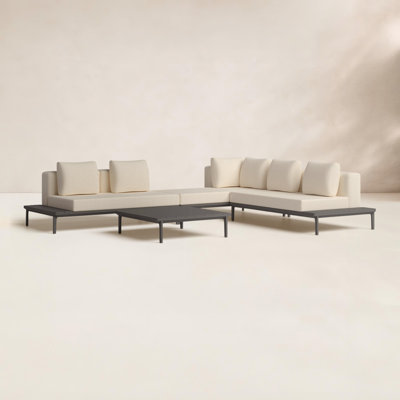 Filmore 6 - Person Modular Patio Conversation Set with Cushions