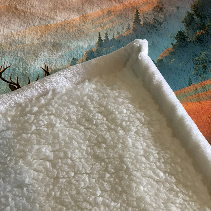 Throw Blanket, 51" W x 60" L