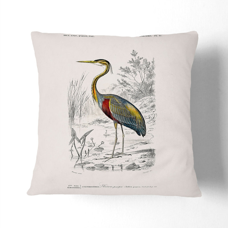 Square Cushion, 40cm H x 40cm W x 15cm D, White