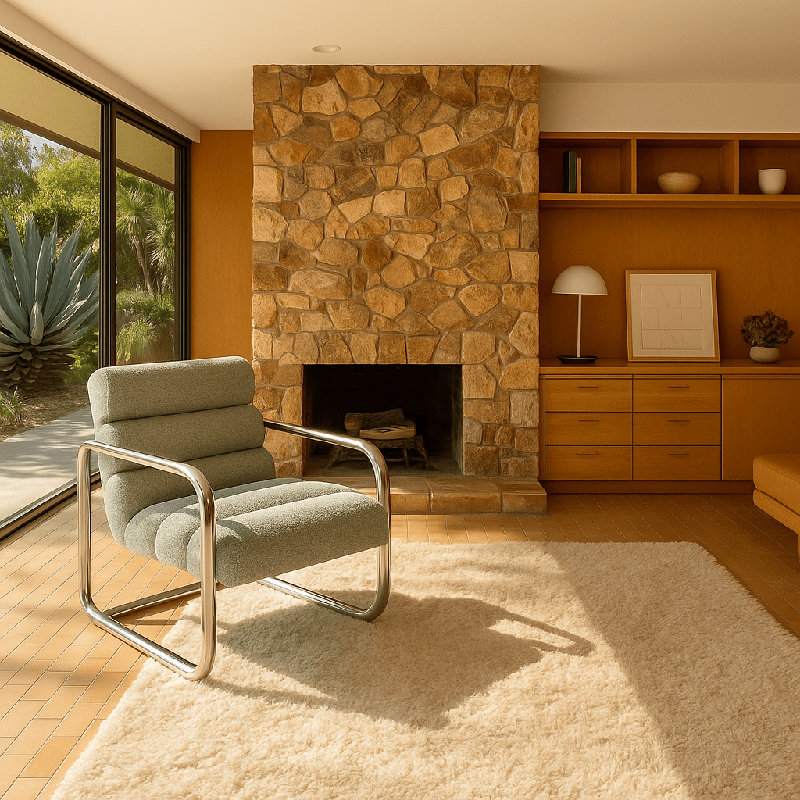  Chaise d'appoint Greyhound, Sable