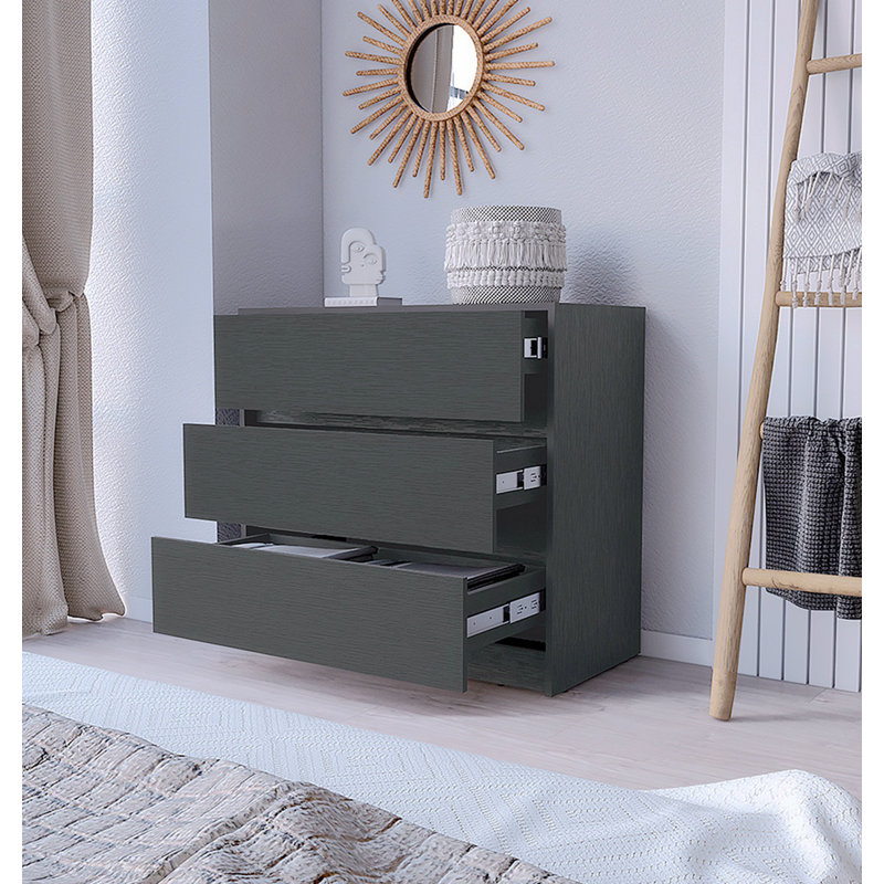Commode décorative, Noir