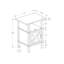 Table d'appoint (table basse incluse seulement)-1155215374