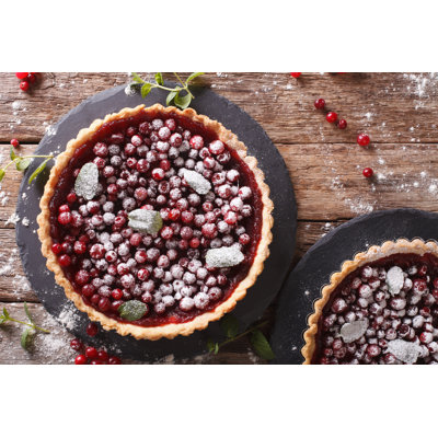 Cranberry Cake - Wrapped Canvas Print