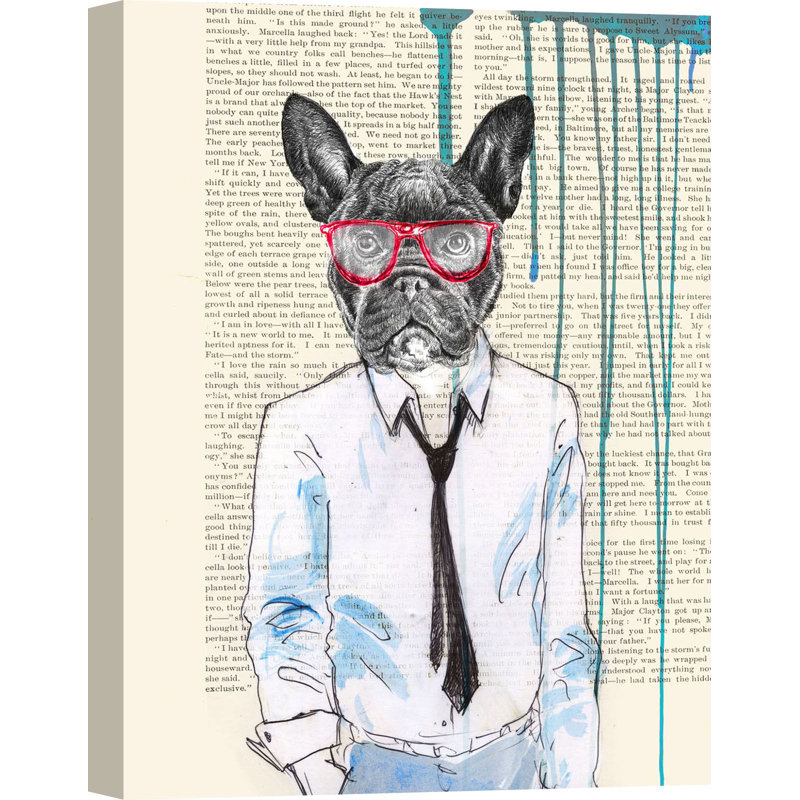 Boxer Gentleman by Matt Spencer - Print, 100cm H x 70cm W, Wrapped Canvas