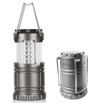 5'' Solar Powered Integrated LED Camping Lantern