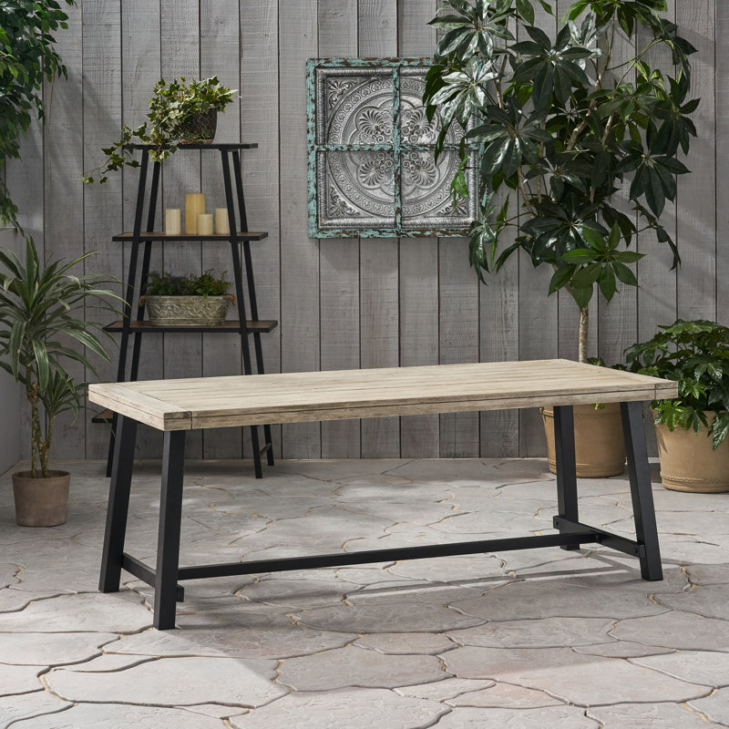 Table de salle à manger 79 po x 36 po x 30 po Grey