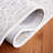 Ebony Hand Tufted Wool Viscose Cotton with Latex Geometric Rug in Ivory/Beige-595666321