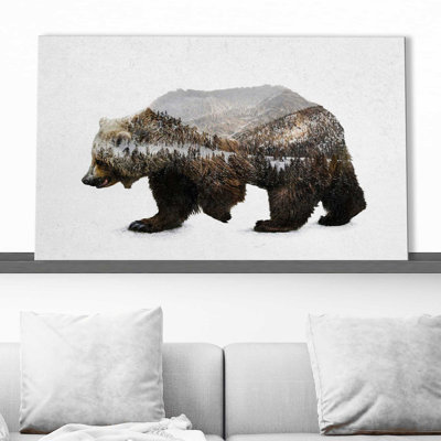 L'ours brun Kodiak par - impression