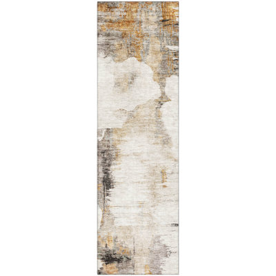 Premium Machine Washable Prisco Beige Rug