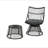 ELAINE CHAIR & SIDE TABLE