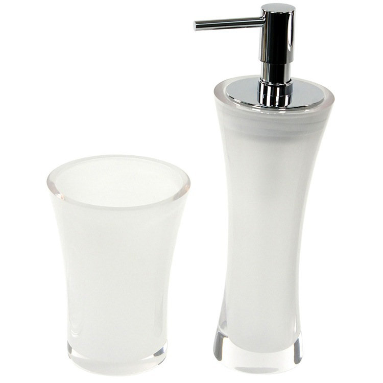 Sparland Bathroom Accessory Set, Silver