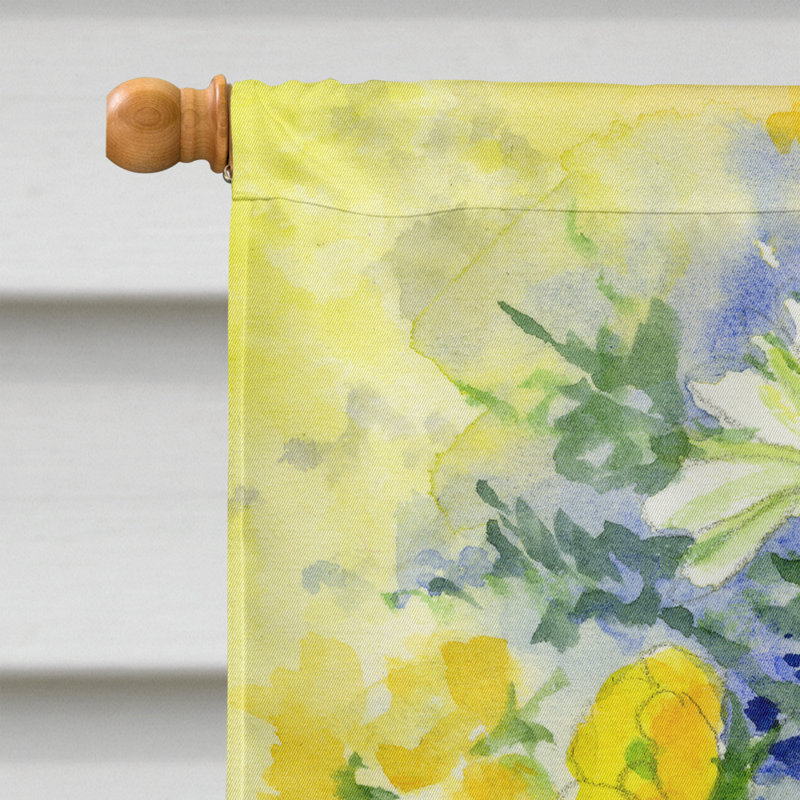 Drapeau de jardin à 2 faces Feller par Maureen Bonfield, H 28 po x l 40 po