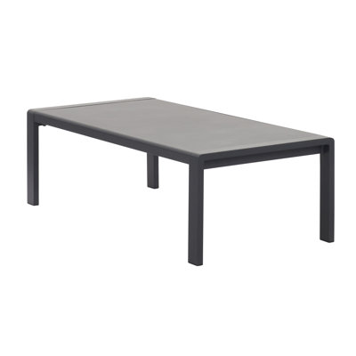 Halimat Rectangular Stone Outdoor Coffee Table - 130 cm W 60 cm D