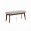 Banc rembourré