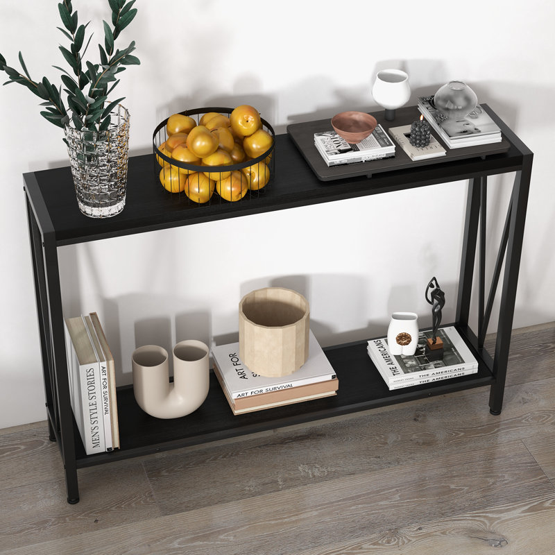 Ritsuko 9.8'' Console Table, Black