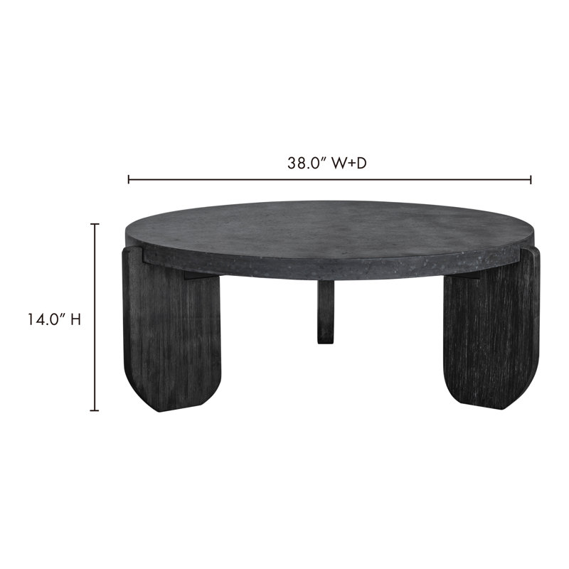 Wunder Coffee Table, Black