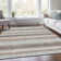 Machine Washable Indoor/Outdoor Xhevrie Taupe Rug
