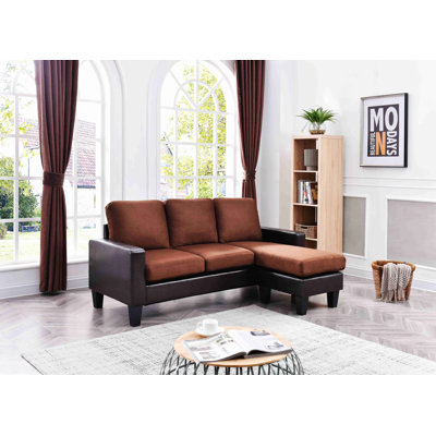 Canapé modulaire 2 pièces rembourré