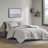 Remy Gray Quilted Chevron 2-Piece Twin/Twin XL Comforter Set-1798688820-1801359169