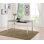 Clapton Rectangular Glass Top Dining Table